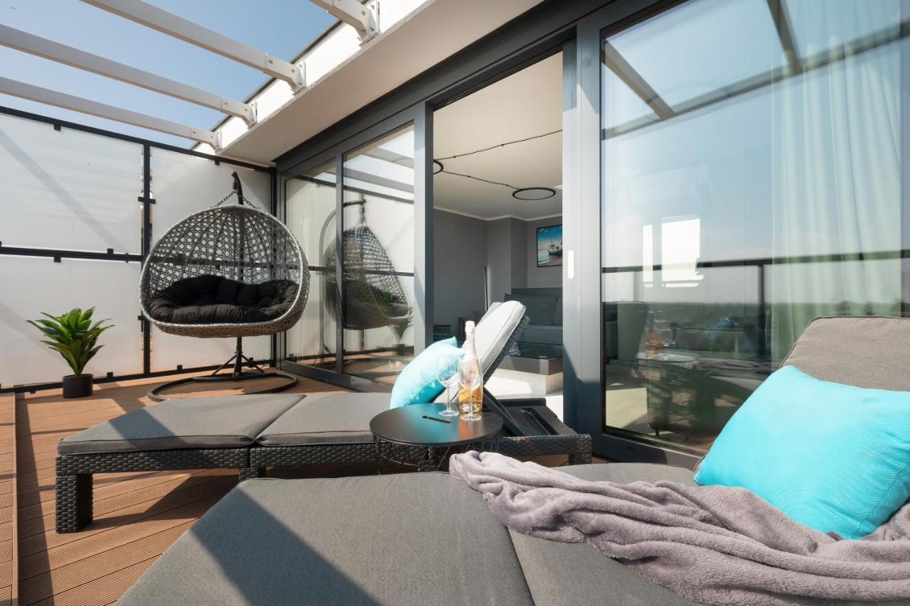 Lighthouse Luxury Penthouse - Jantar Apartamenty Mrzeżyno Esterno foto